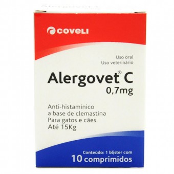 Alergovet C 0,7 - 10 comp Alergovet C 0,7 - 10 comp